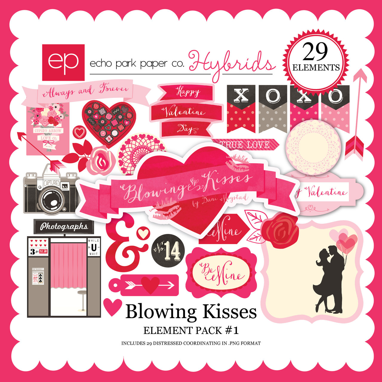 Blowing Kisses Element Pack 1