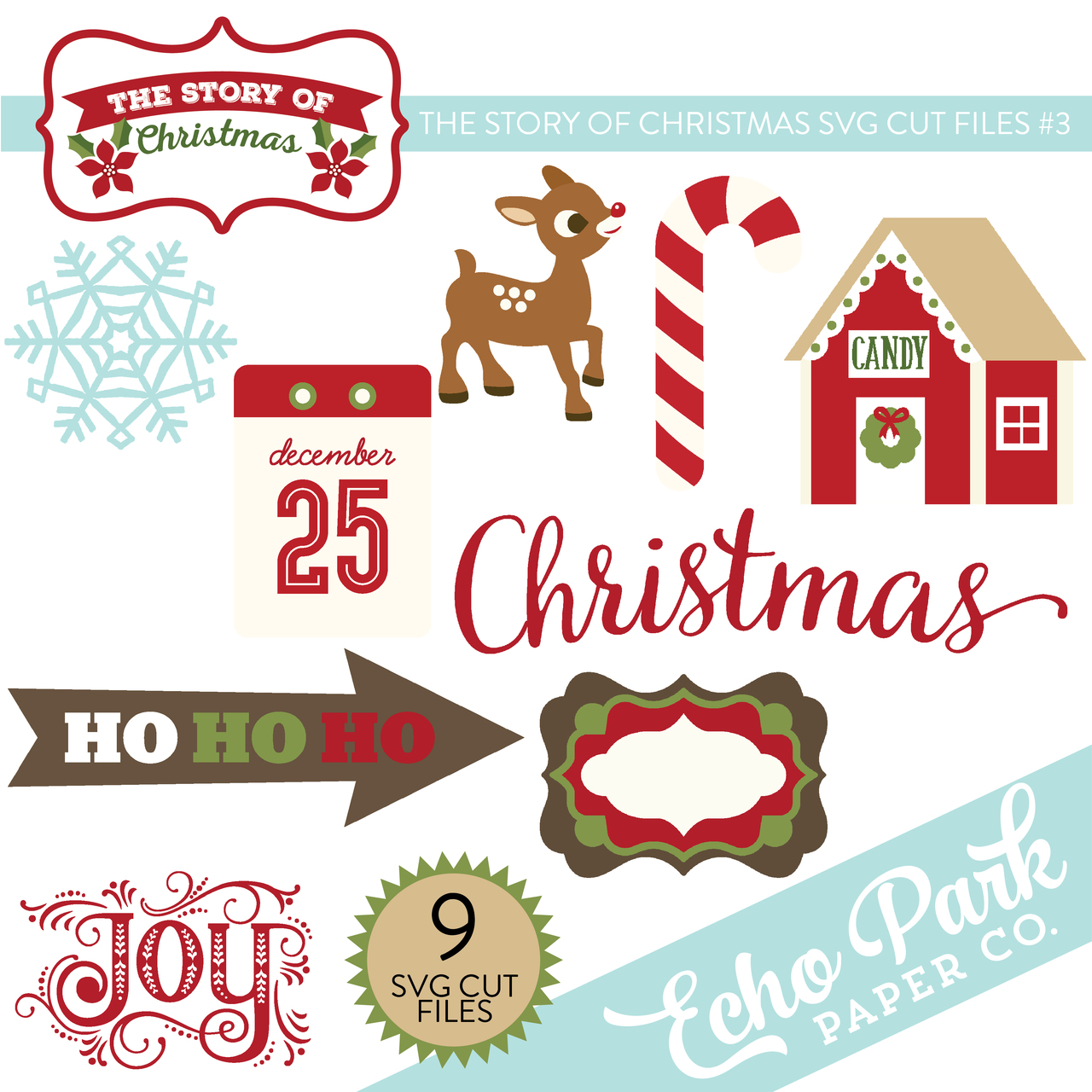 The Story of Christmas SVG Cut Files #3