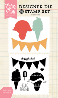 Hello Friend Die and Stamp Set