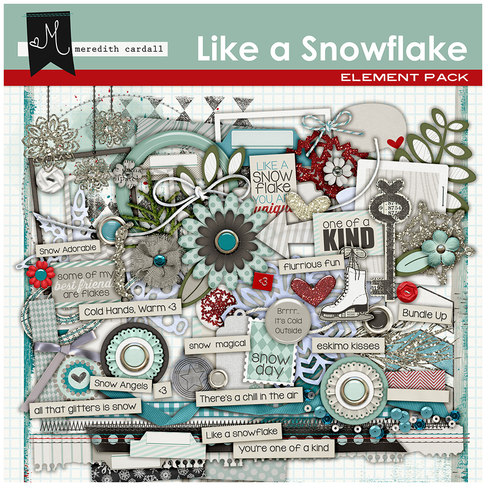 Like A Snowflake Elements