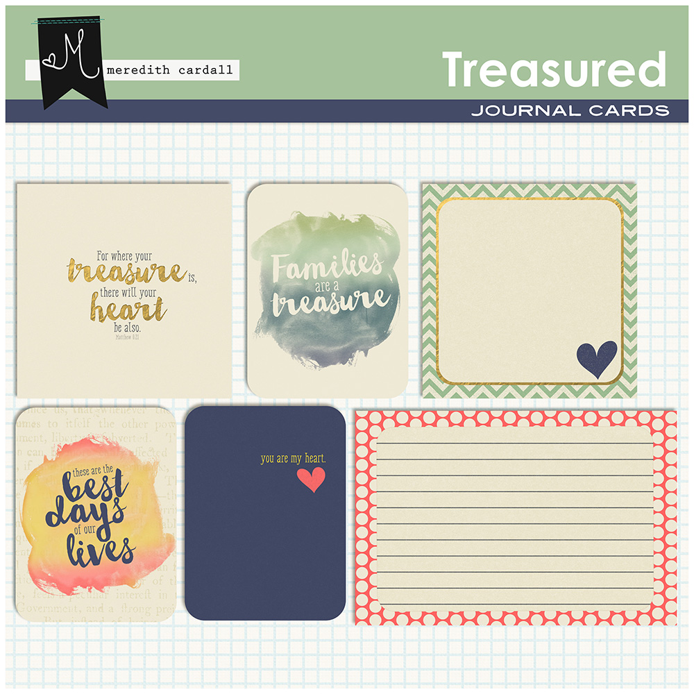 Treasured Journal Cards