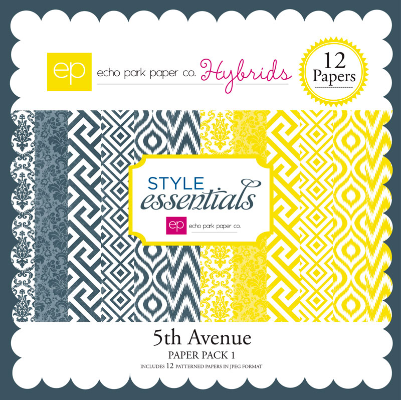 Style Essentials: 5th Ave Paper Pack #1