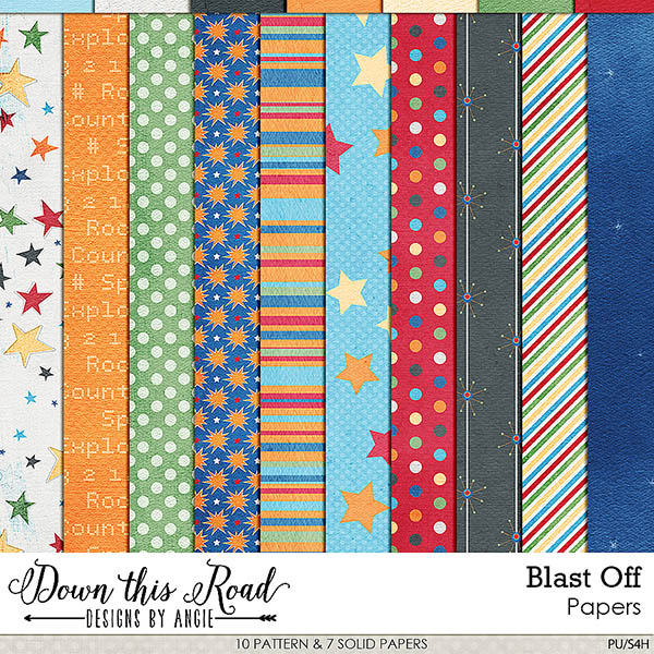 Blast Off Paper Pack