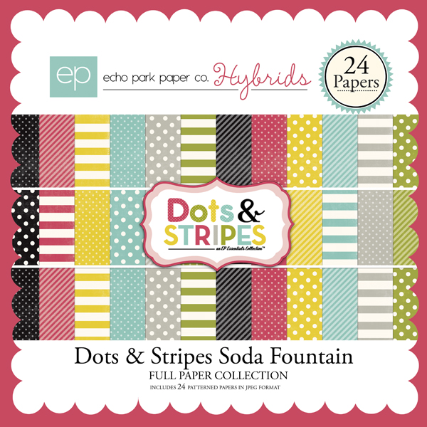 Dots & Stripes Soda Fountain Full Collection
