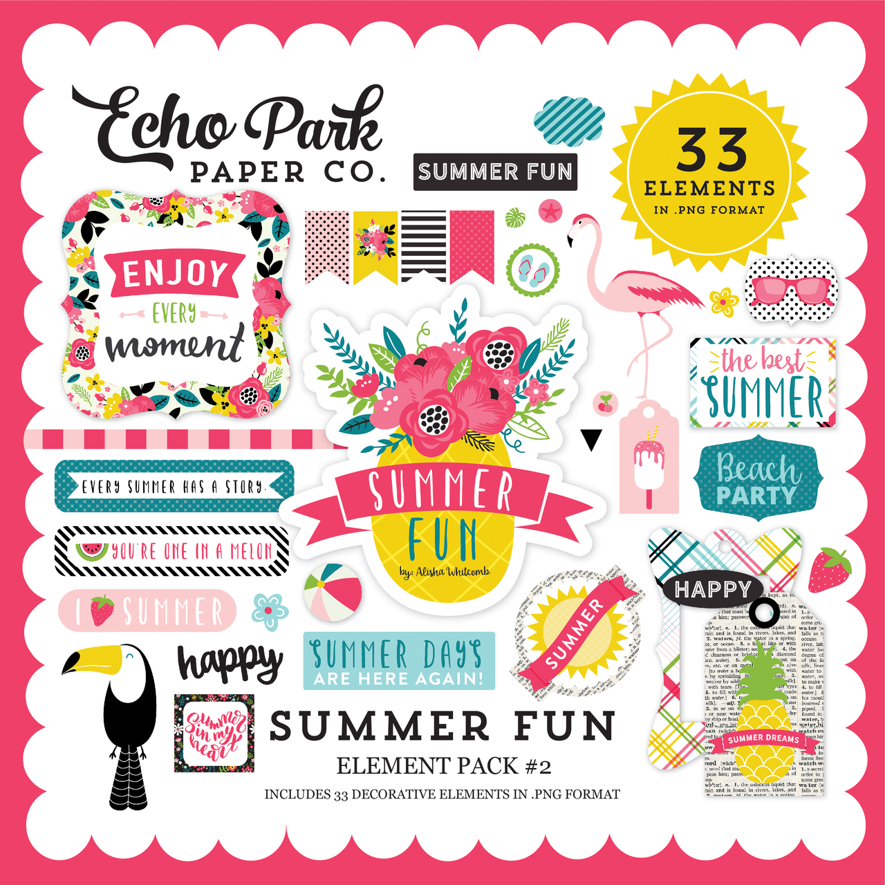 Summer Fun Element Pack #2