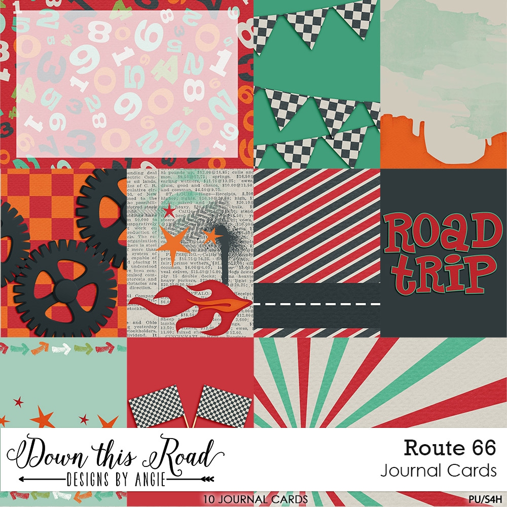 Route 66 Journal Cards