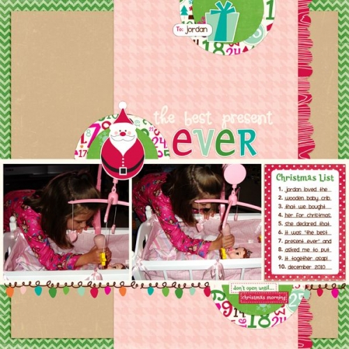 Our Baby Girl Paper Pack #1 - Snap Click Supply Co.