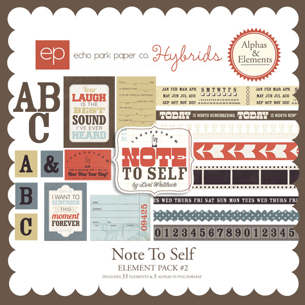 Note To Self Element Pack #2