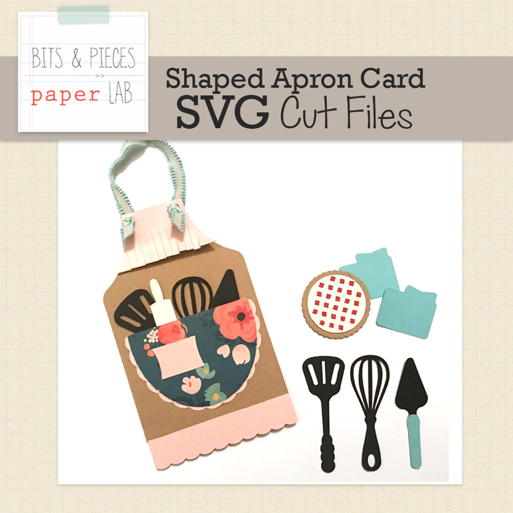 Apron Shaped Card Cut Files