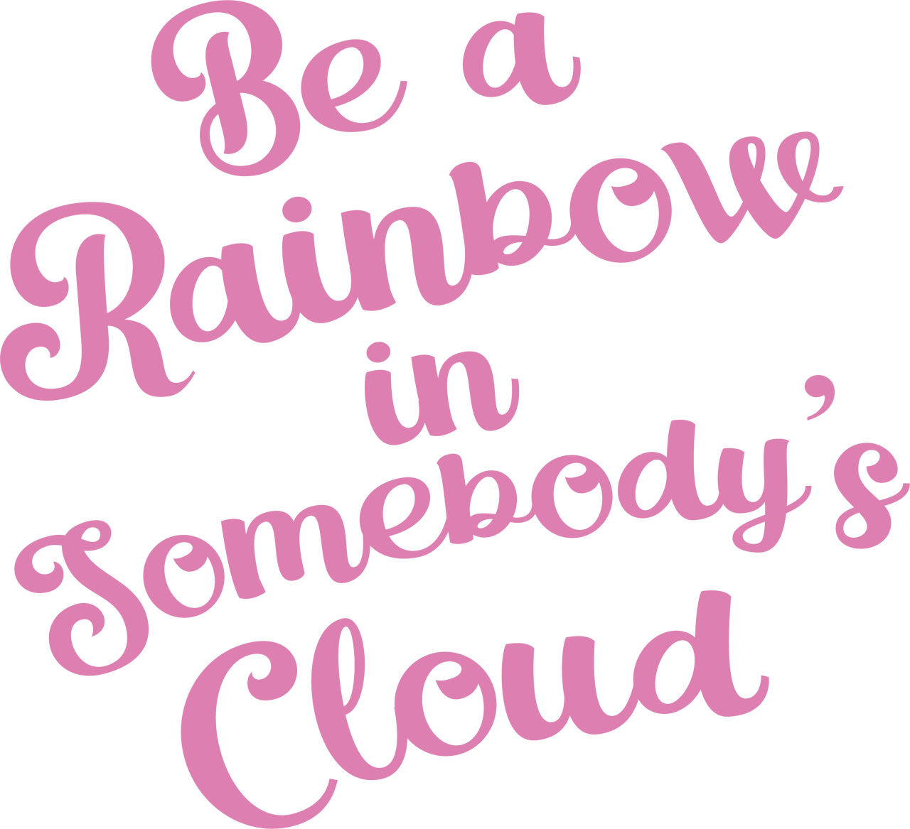 Be A Rainbow Svg Cut File Snap Click Supply Co