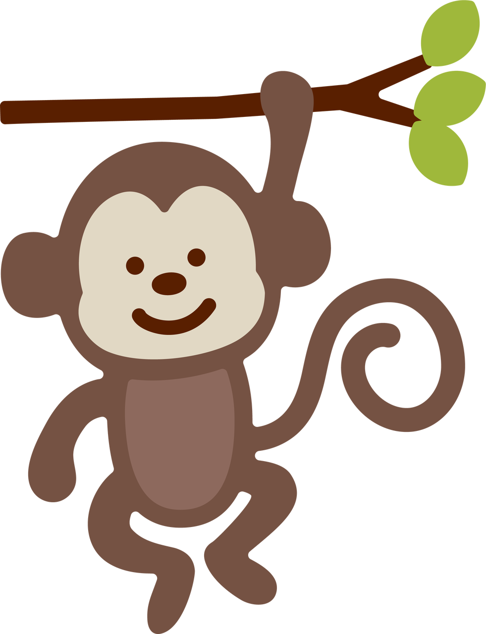 free monkey svg