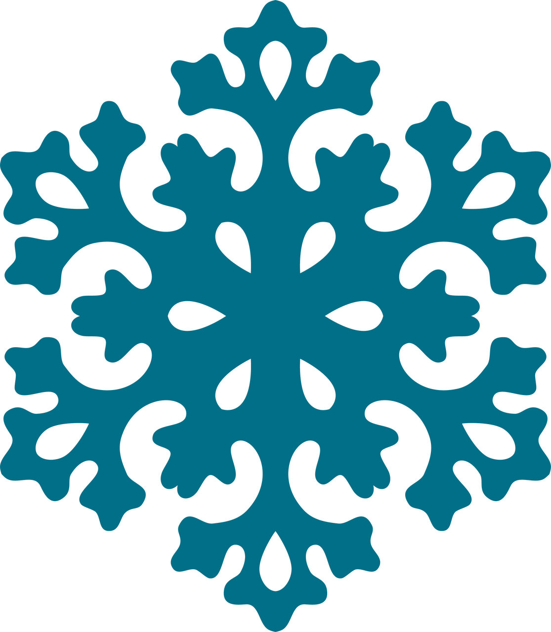 Snowflake #8 SVG Cut File