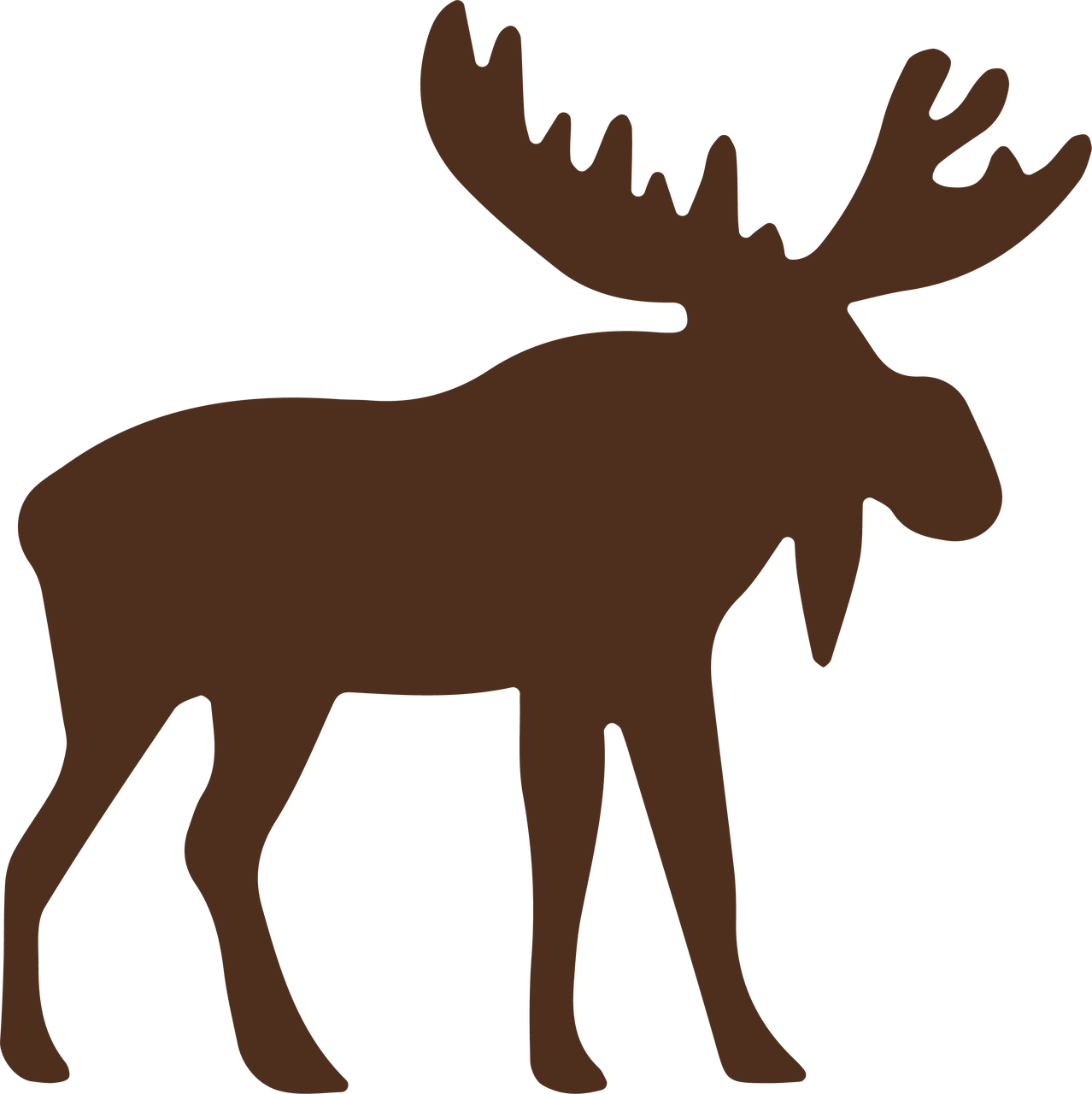 Moose SVG Cut File