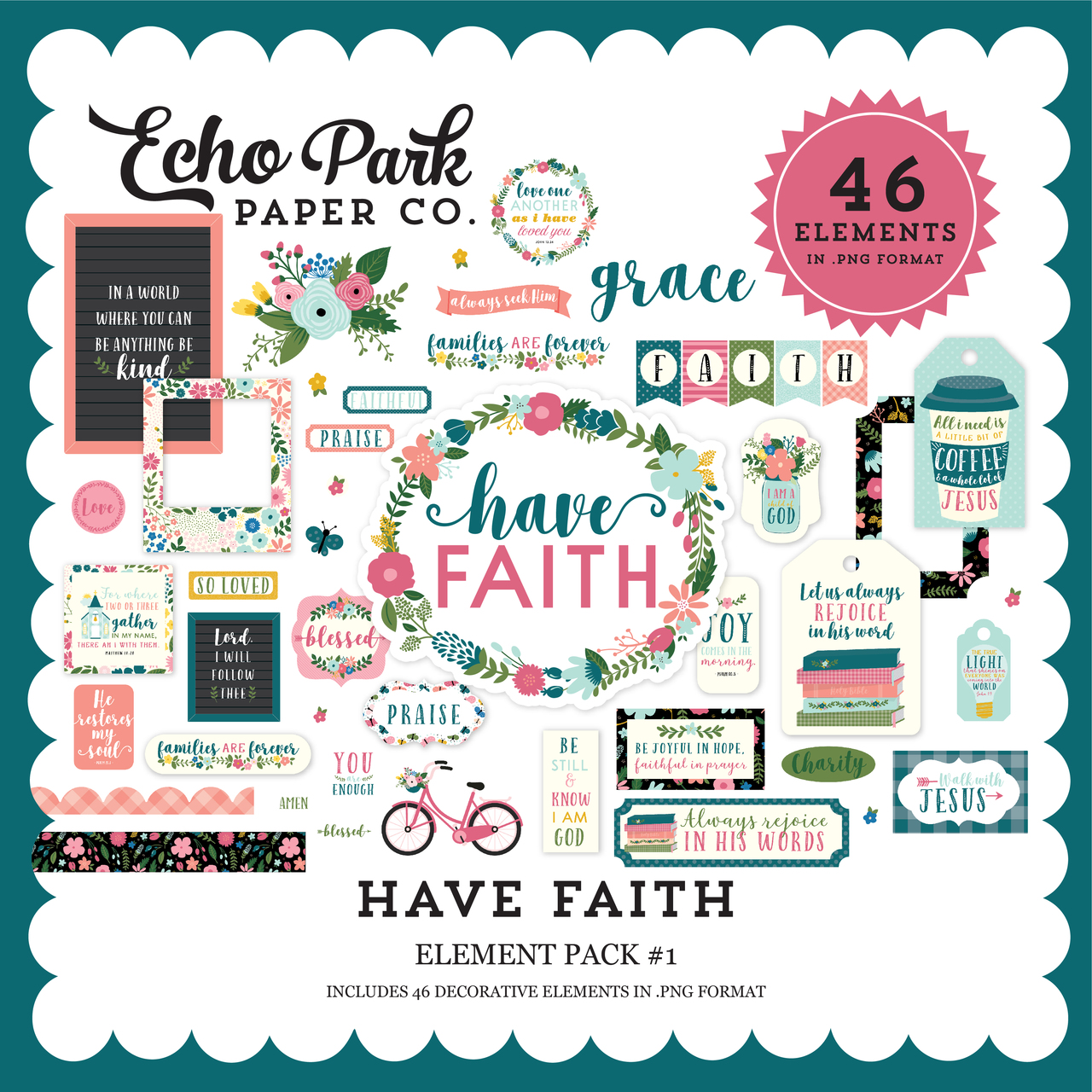 Have Faith Element Pack #1