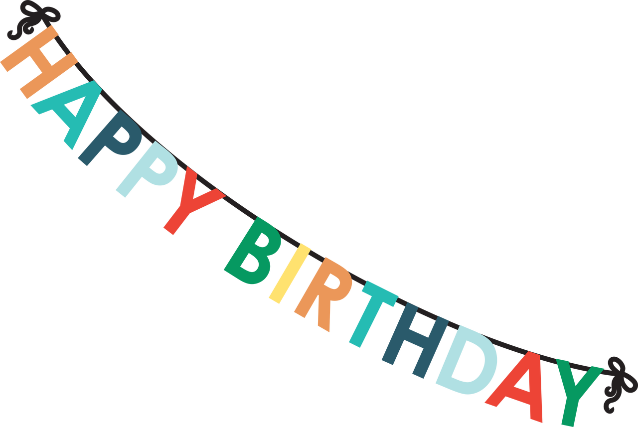 Happy Birthday Banner #2 SVG Cut File