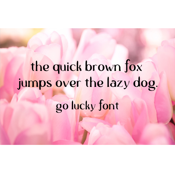 Go Lucky Font