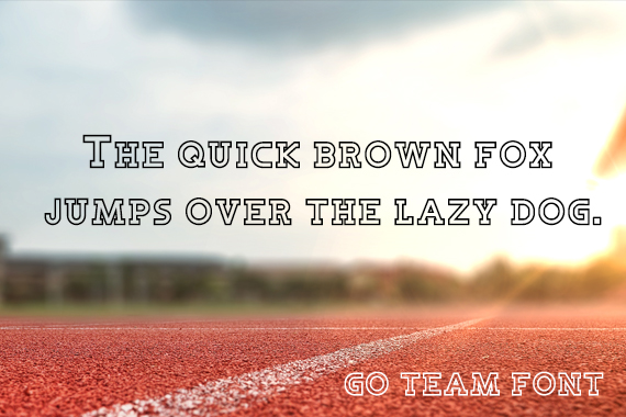 Go Team Font