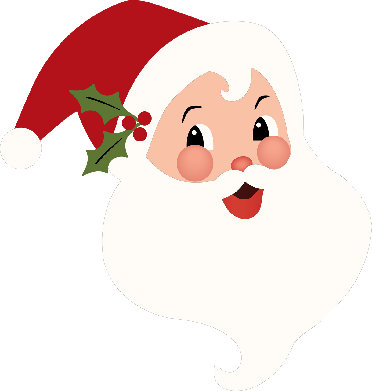 Santa #3 SVG Cut File