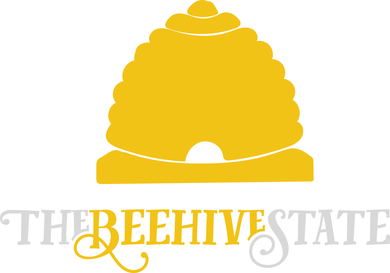 Beehive State SVG Cut File