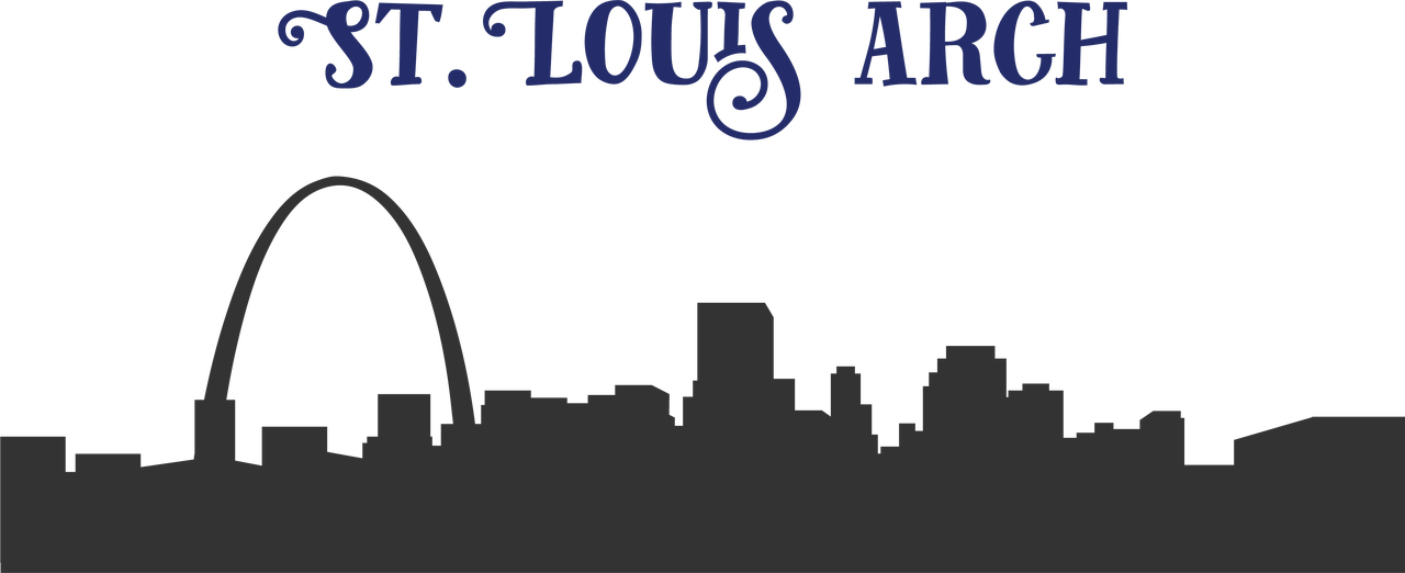 St. Louis Arch SVG Cut File