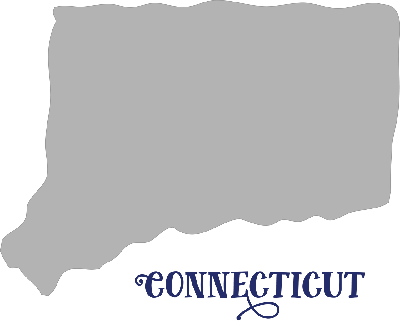 Connecticut SVG Cut File