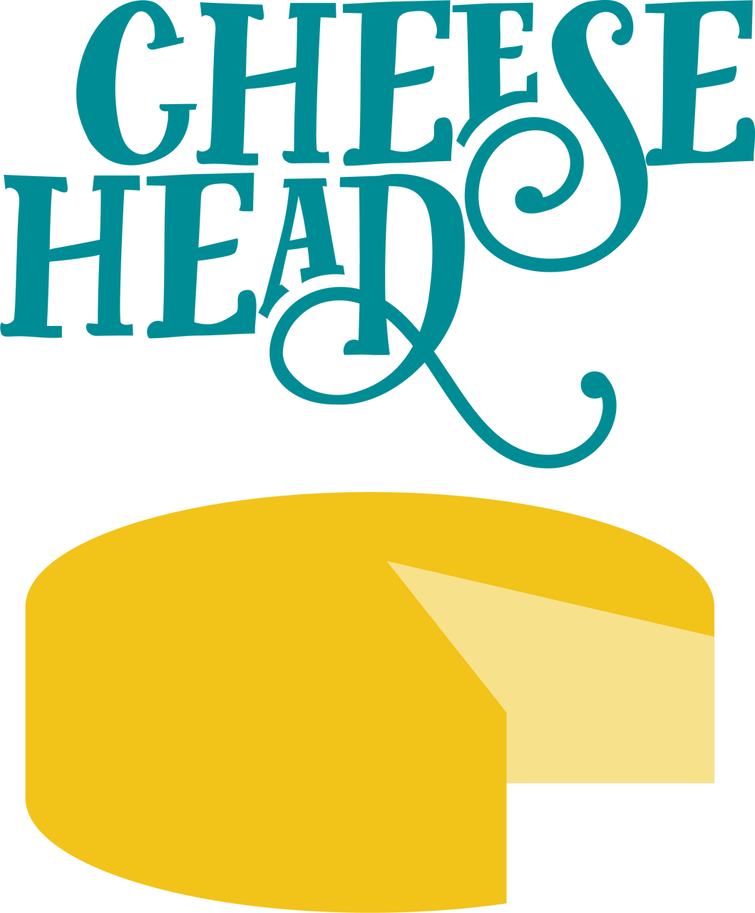 Cheese Head SVG Cut File Snap Click Supply Co.