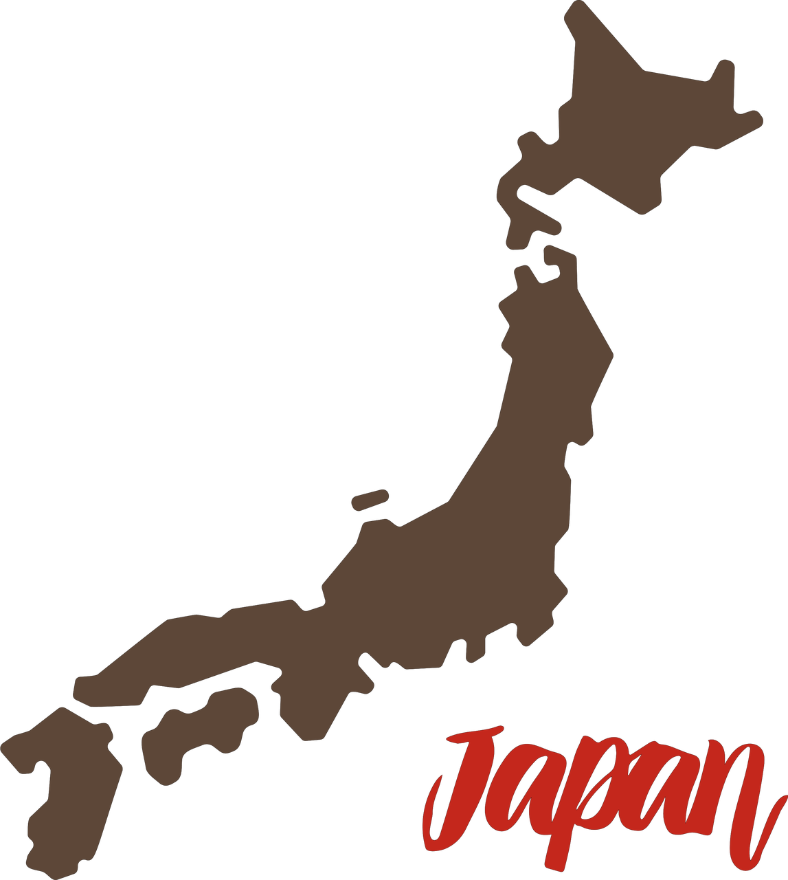 Japan SVG Cut File