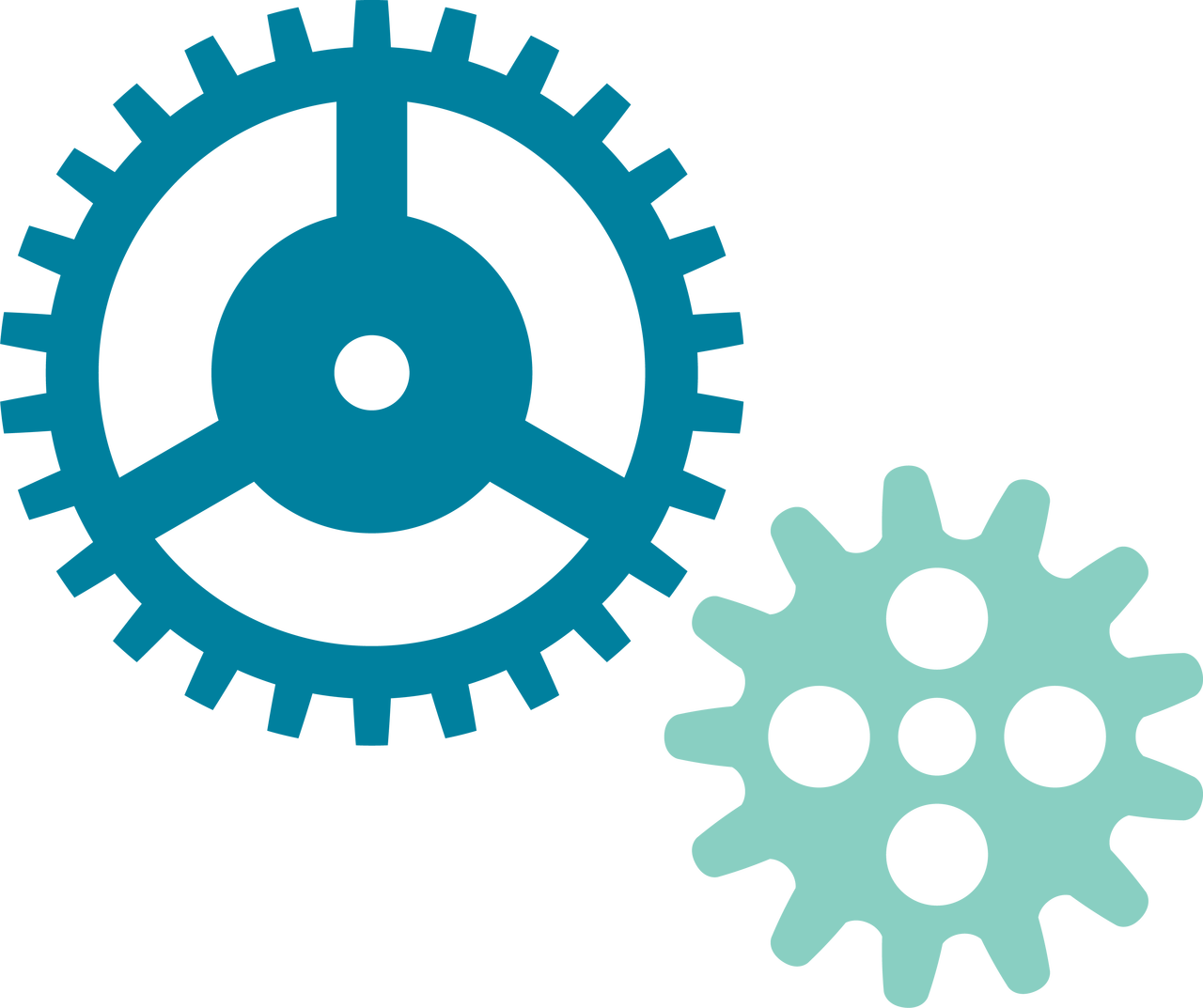 Gears SVG Cut File