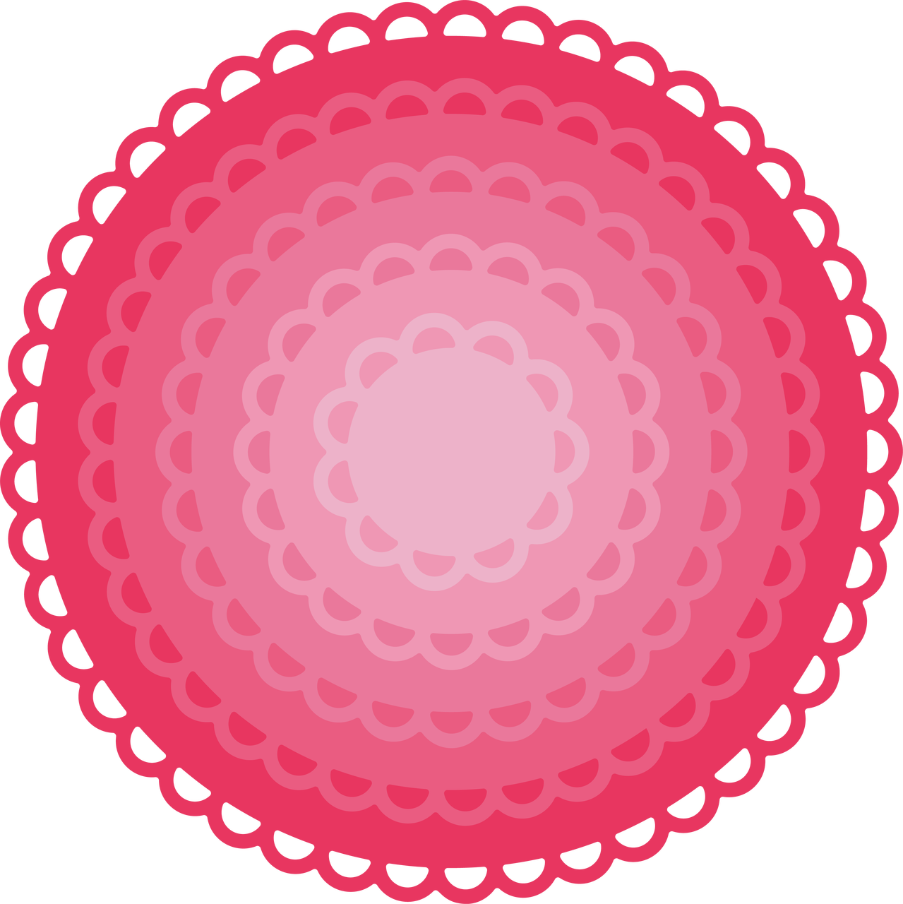 Nesting Circle SVG Cut File