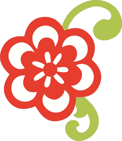 Download Summer Flower #2 SVG Cut File - Snap Click Supply Co.