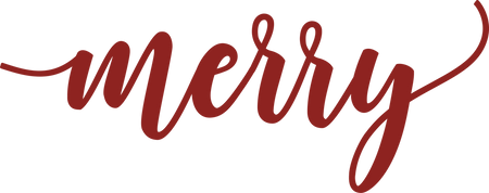 Merry SVG Cut File - Snap Click Supply Co.