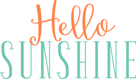Hello Sunshine #2 SVG Cut File - Snap Click Supply Co.