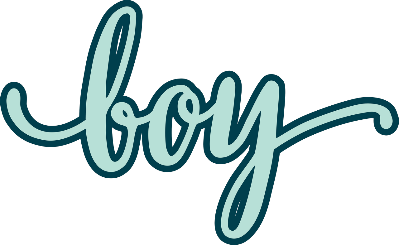 boy 2 svg cut file boy word