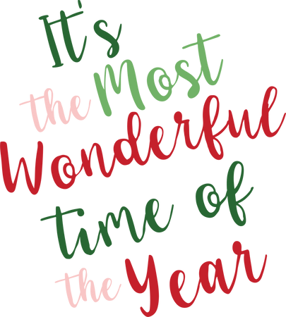 It's the Most Wonderful Time of the Year SVG Cut File - Snap Click ...