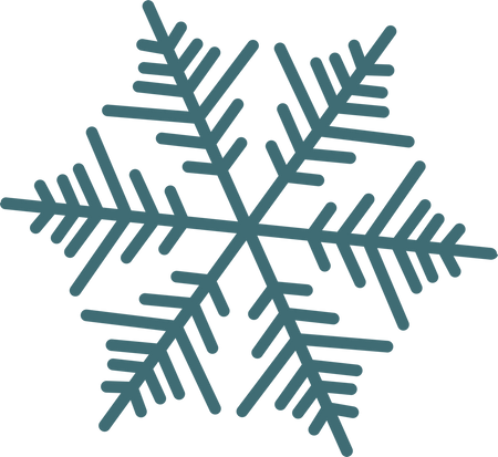 Snowflake #5 SVG Cut File - Snap Click Supply Co.