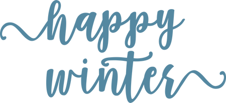 Happy Winter SVG Cut File - Snap Click Supply Co.