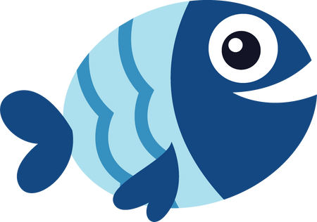 I Love Summer Fish SVG Cut File - Snap Click Supply Co.