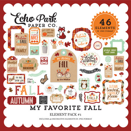 My Favorite Fall Element Pack #1 - Snap Click Supply Co.
