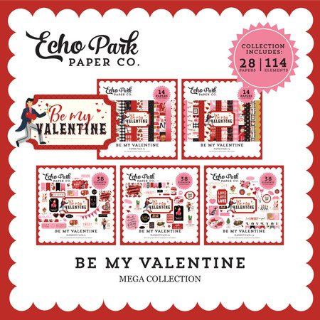 My Valentine Element Sticker - Echo Park Paper Co.