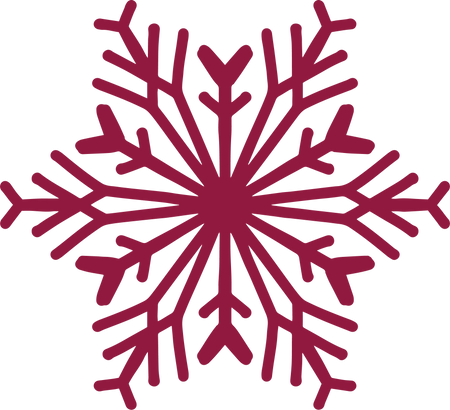 My Favorite Winter Snowflake 2 SVG Cut Files - Snap Click Supply Co.