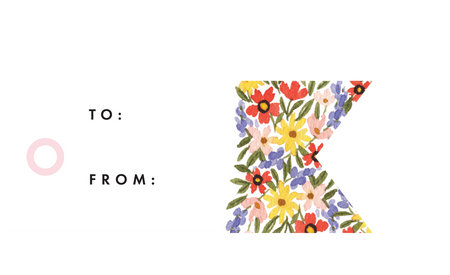 To From Tag Print and Cute File - Snap Click Supply Co.