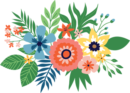 Flowers #3 Print and Cut File - Snap Click Supply Co.