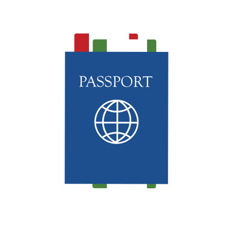 Passport #2 SVG Cut File - Snap Click Supply Co.