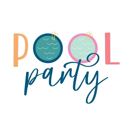 Pool Party SVG Cut File - Snap Click Supply Co.