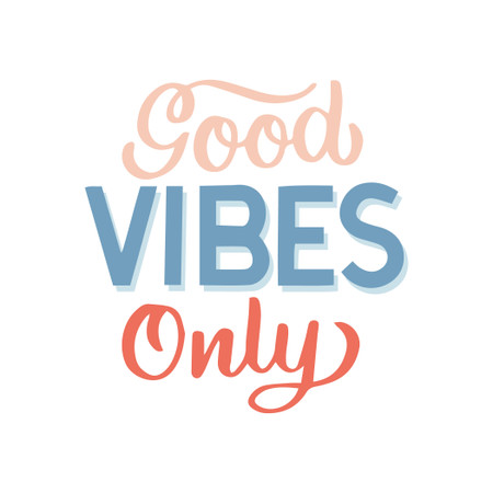 Good Vibes Only SVG Cut File - CraftBundles