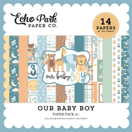 Our Baby Girl Paper Pack #1 - Snap Click Supply Co.