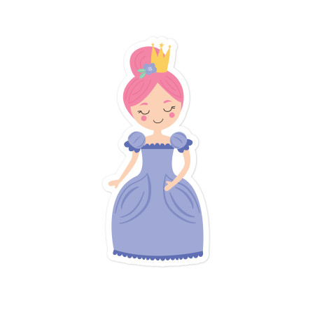 Princess 2 Print & Cut File - Snap Click Supply Co.