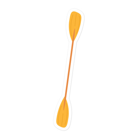 Kayak Paddle Print and Cut File - Snap Click Supply Co.