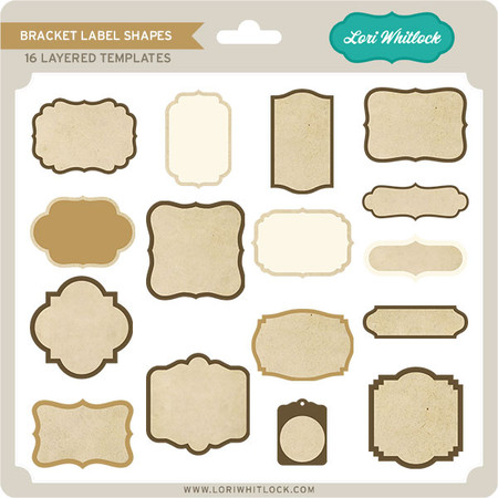 free printable label shapes