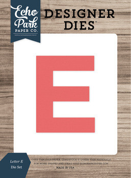 Letter E Die Set Snap Click Supply Co